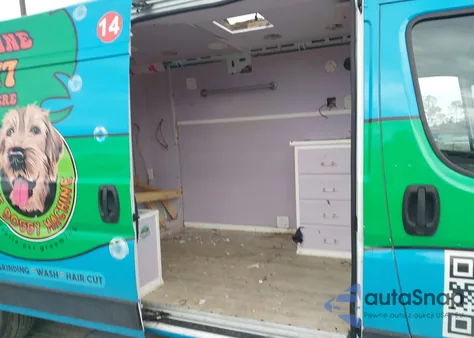 2022 Ram Promaster 2500 High Roof 159 Wb from USA, damaged, VIN 3C6LRVDGXNE121227